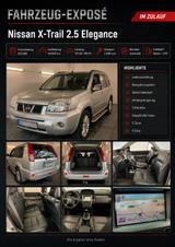 Nissan X-Trail 2.5 Elegance Automatik AHK Schiebedach - Nissan X-Trail in Kassel