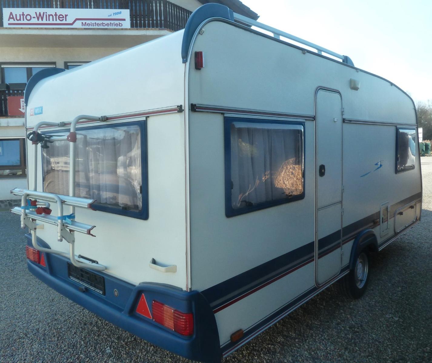 Wilk Stern 490DQ - Festbett , Vorzelt, Therme, Solar!