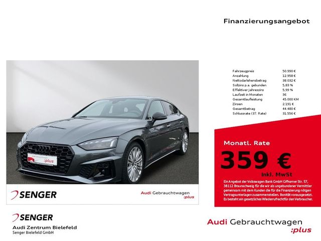 Audi A5 Sportback S line business 40 TDI quattro