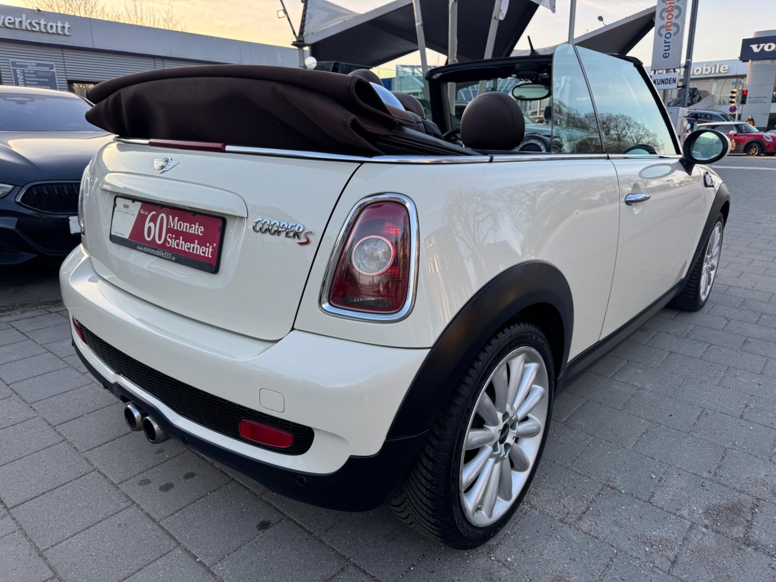 MINI Cooper S Cabrio *Temp*Xenon*Navi*Leder-Braun*