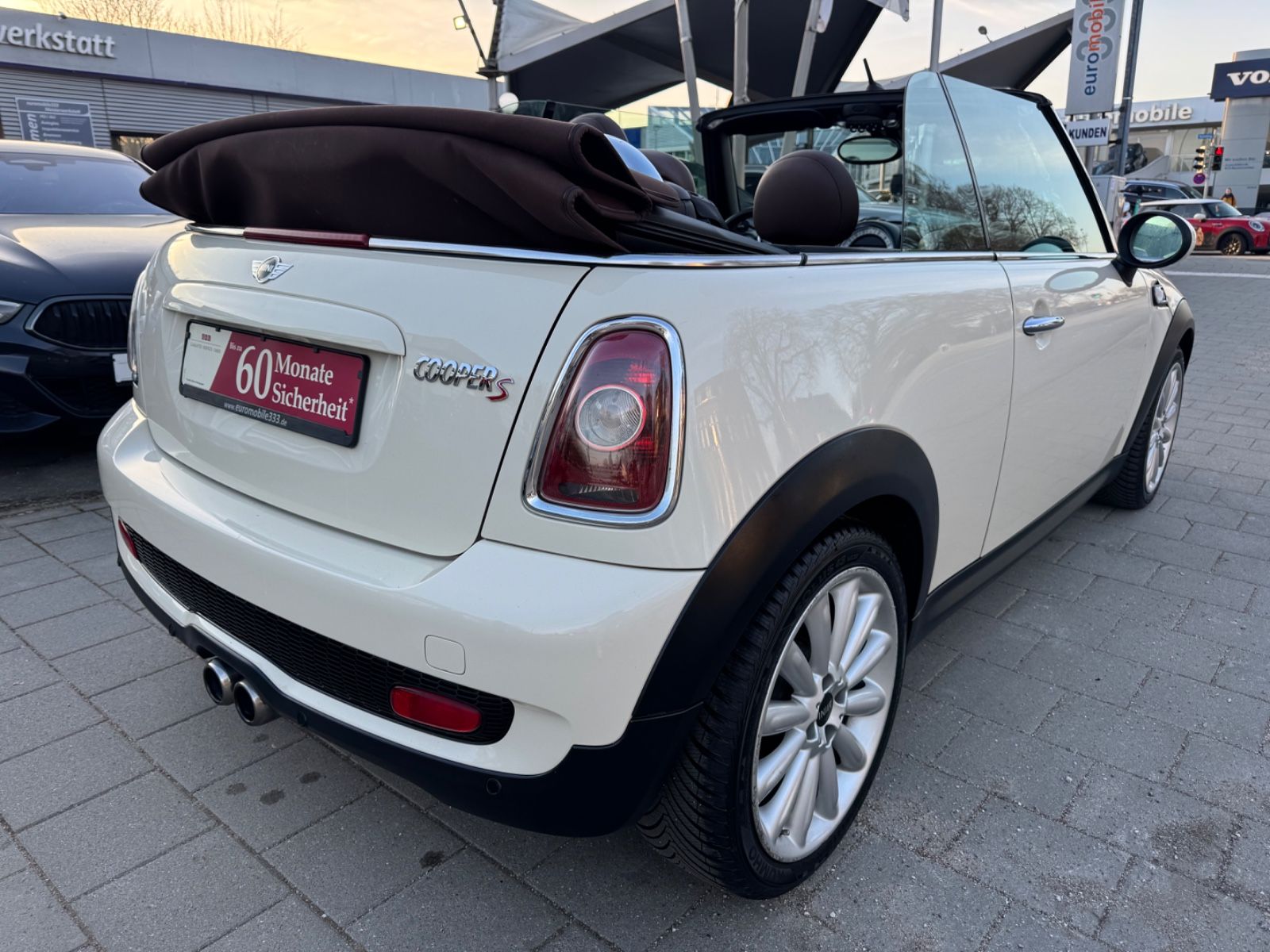 Cooper S Cabrio *Temp*Xenon*Navi*Leder-Braun*