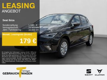 Seat Leasingangebot: Seat Ibiza 1.0 TSI DSG ROAD EDITION REAR VIEW PANO GJ