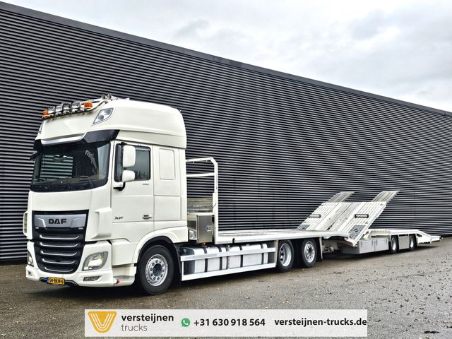 DAF XF 530 6x2 + TRAILER / MACHINE TRANSPORT /