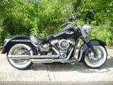 Harley-Davidson Softail Deluxe ABS Miller Auspuff Weißwandreifen - HARLEY-DAVIDSON CHOPPER SOFTAIL DELUXE