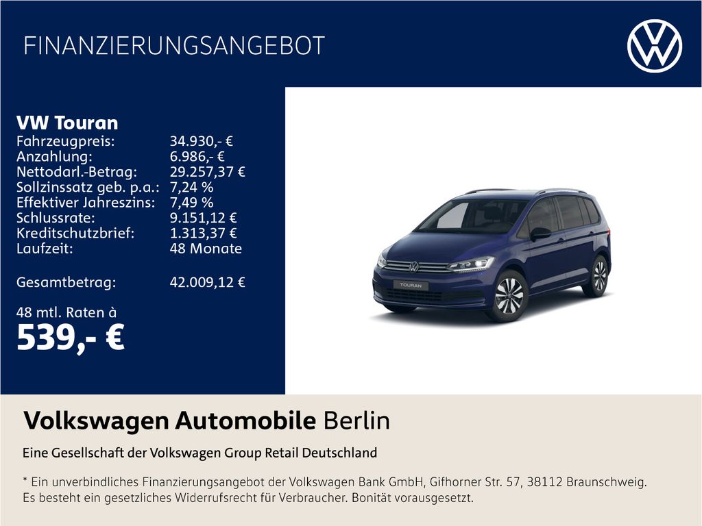 Image of Volkswagen Touran