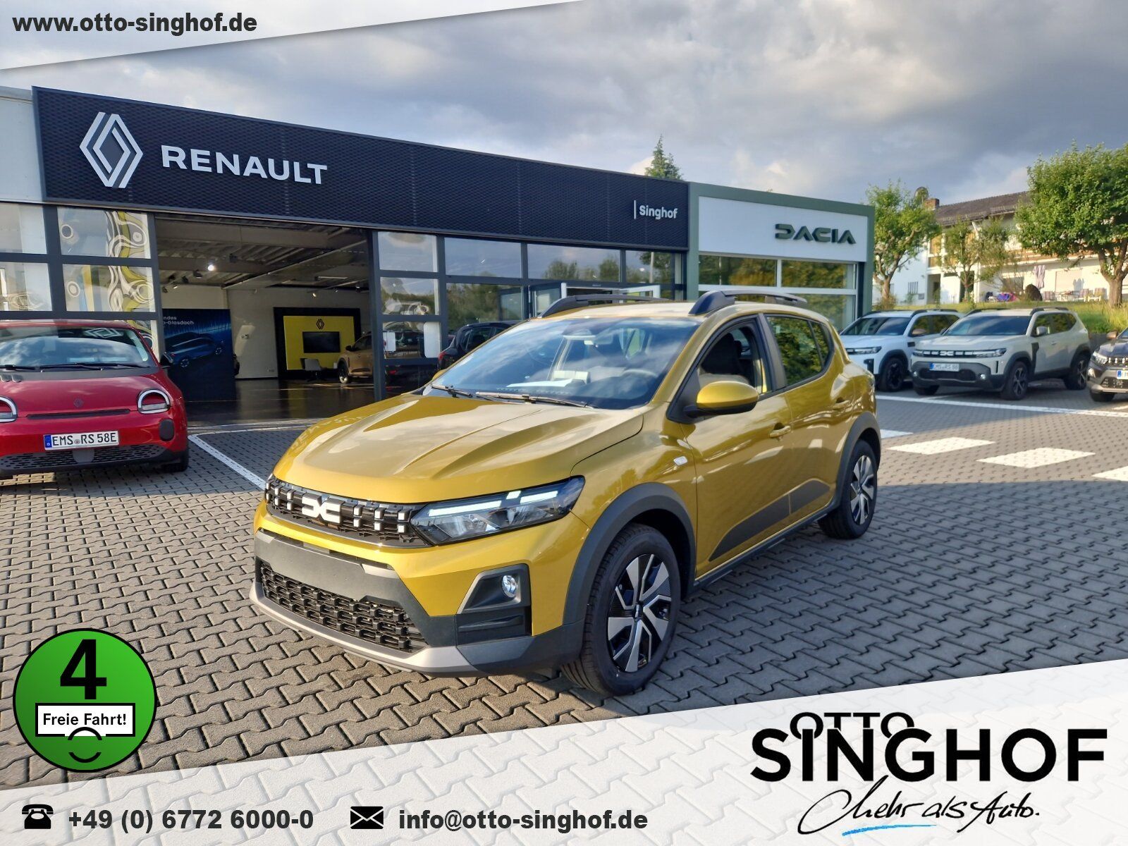 Fahrzeugabbildung Dacia Neuer Sandero Stepway Expression Eco-G 120