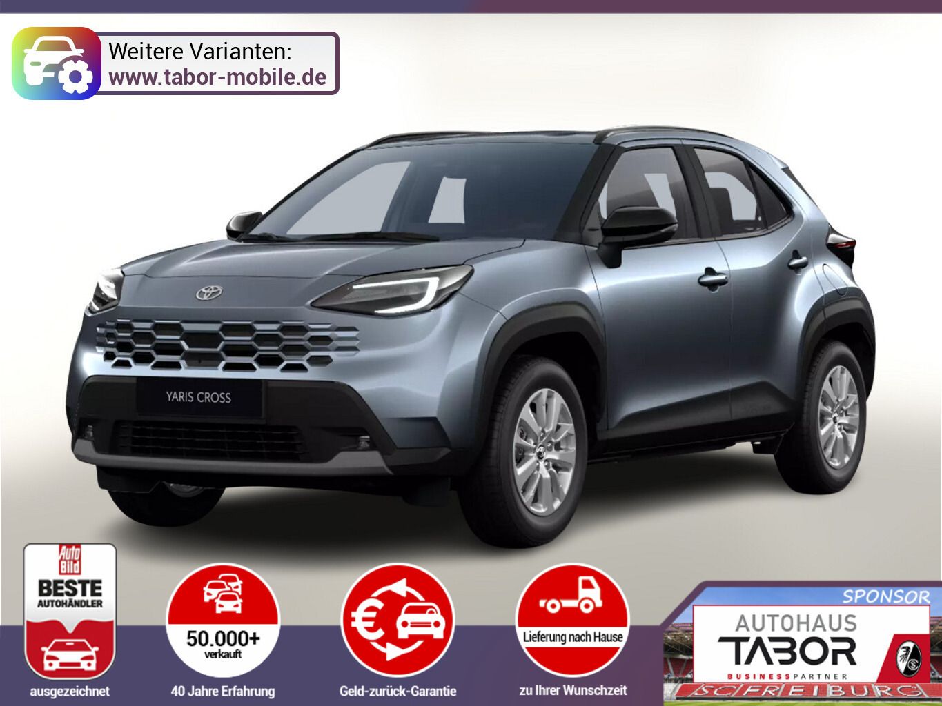 Toyota Yaris Cross AWD Facelift LED SHZ DigC ACC Kam