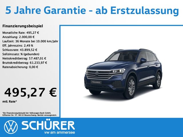 VW Touareg 3.0TDI 4Motion StdHz AHK Leder RKam Luft