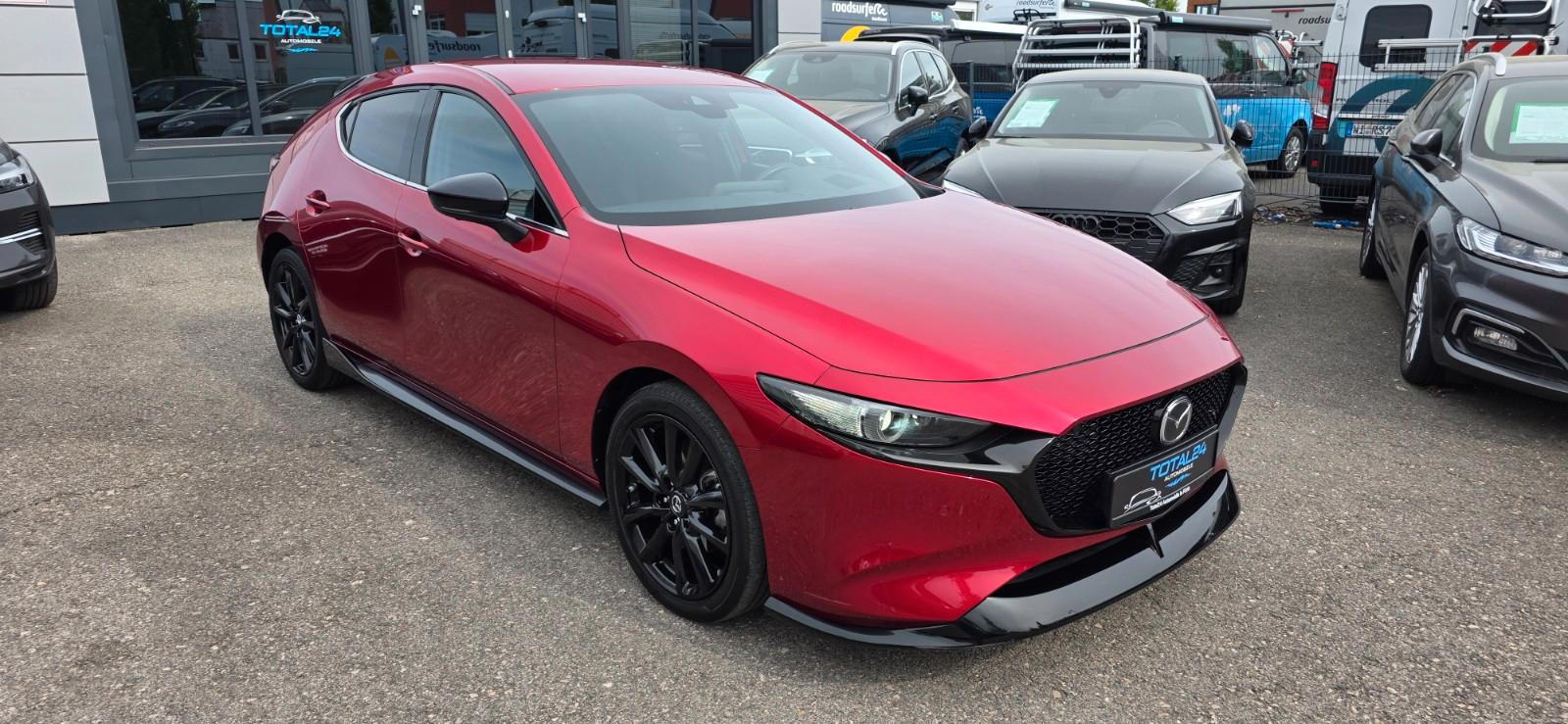 Mazda 3 Lim./Navi/LED/360Kam/ACC/HUD/AHK/Keyless/1Hand