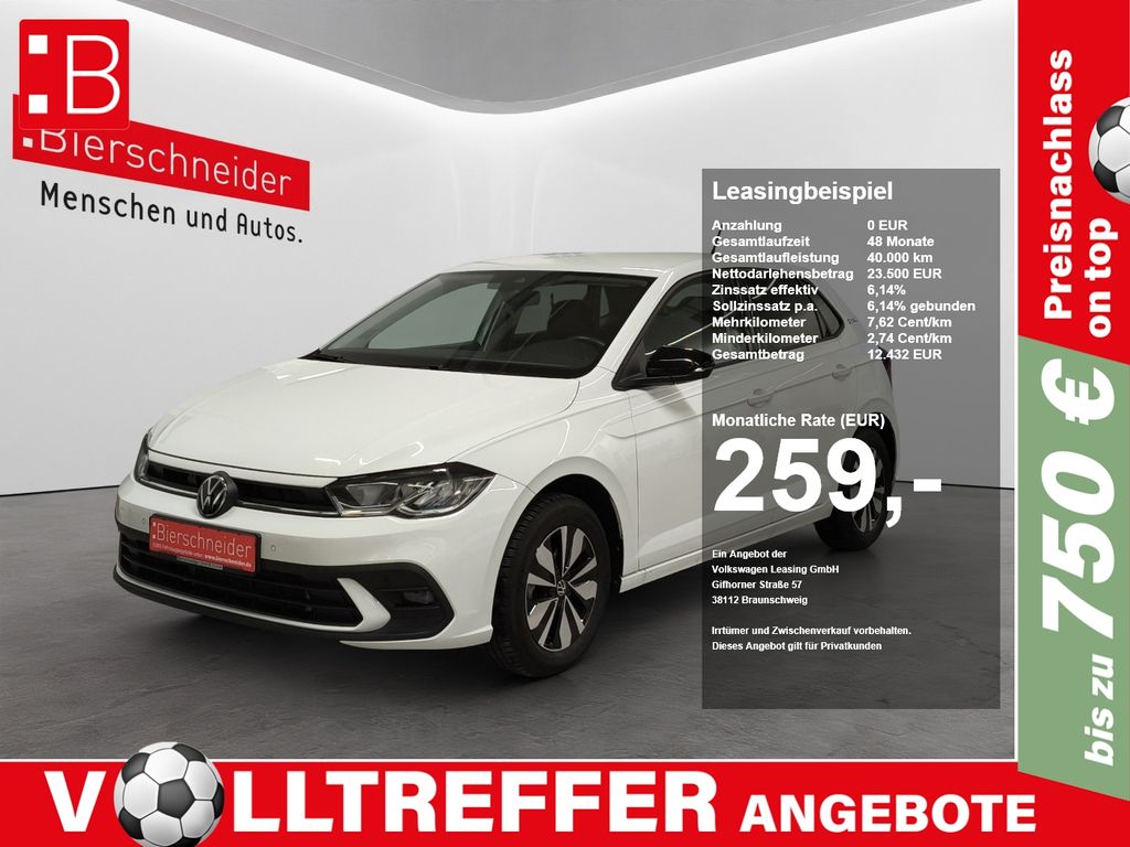 Polo 1.0 TSI DSG Goal LED NAVI AHK ACC PDC KAMER