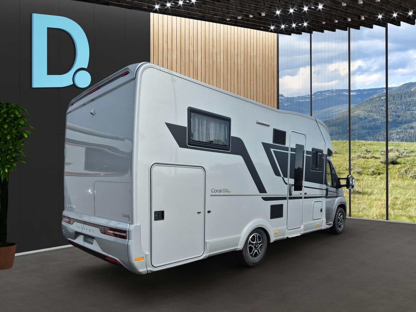 Adria Coral Supreme 670 DL Klimaauto, LED, Navi, RFK