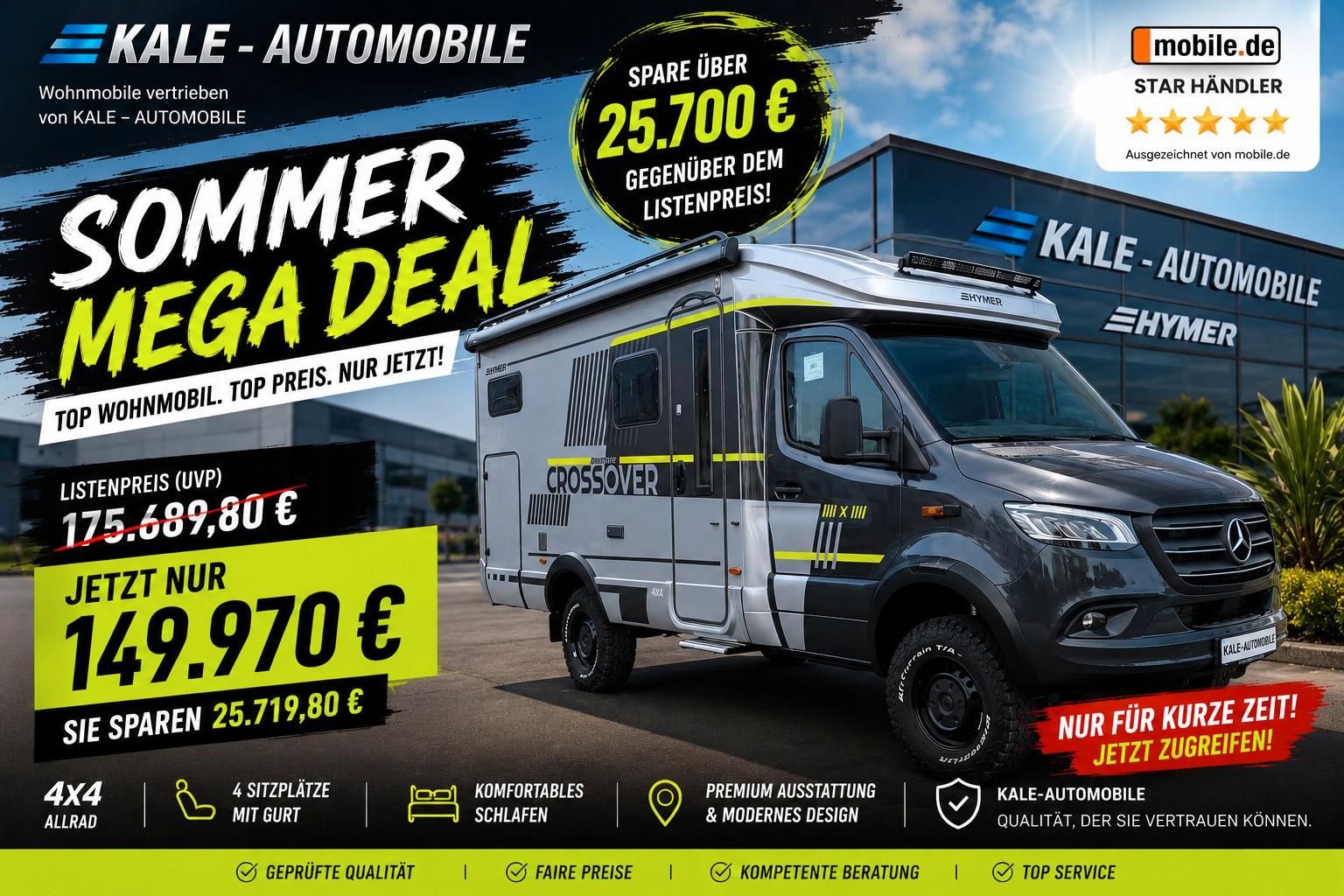 Mercedes-Benz Sprinter ML-T 570 CrossOver*Standklima*Solar*AHK