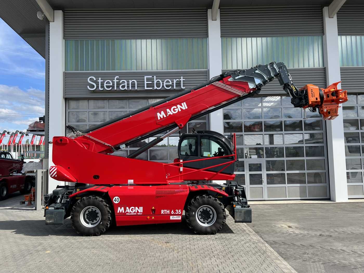 Fahrzeugabbildung Andere Magni RTH 6.35 SH / Fällkran / Westtech CS750