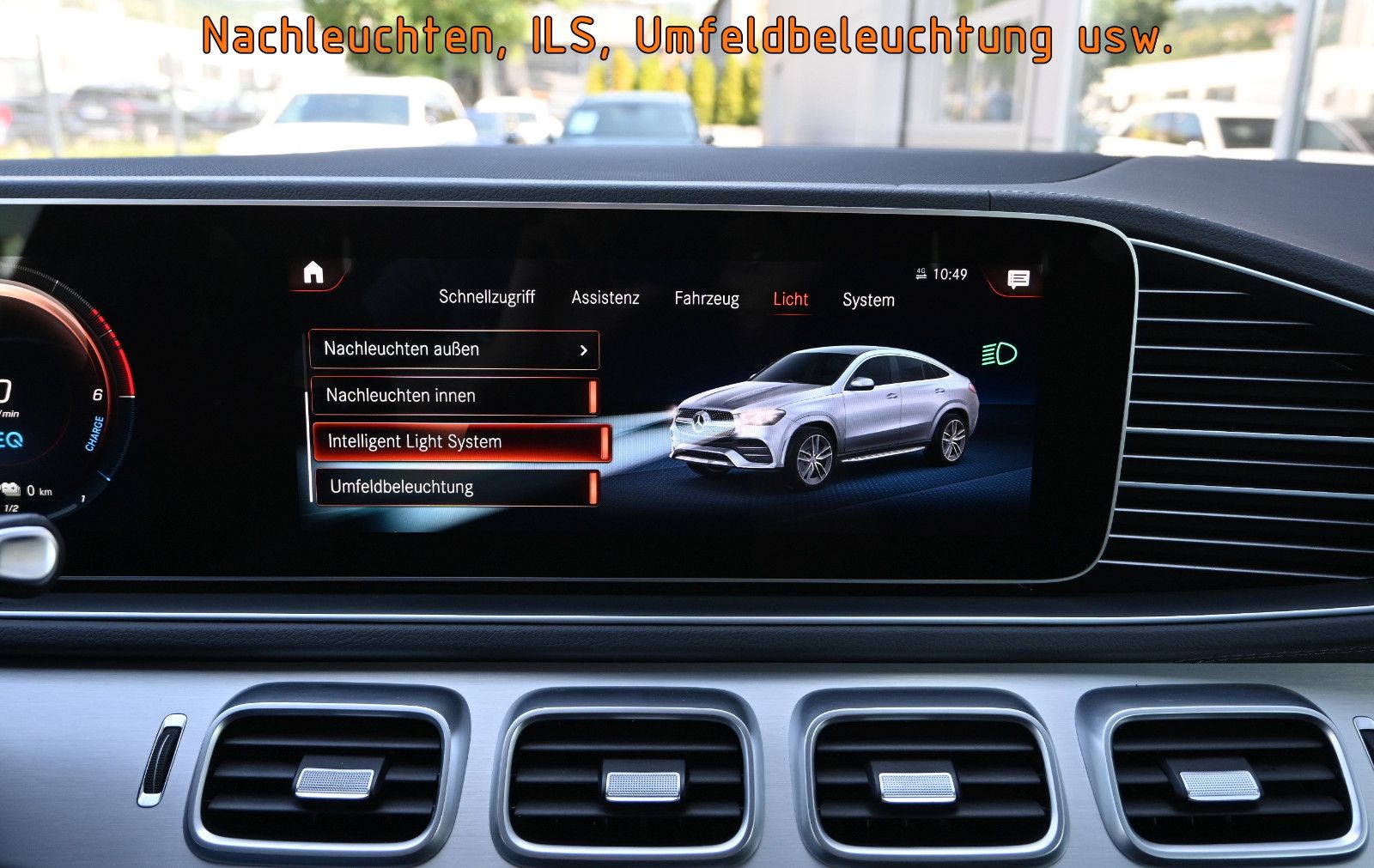 Fahrzeugabbildung Mercedes-Benz GLE 350 de 4MAT. Coupe AMG + NIGHT °ACC°AHK°HUD°