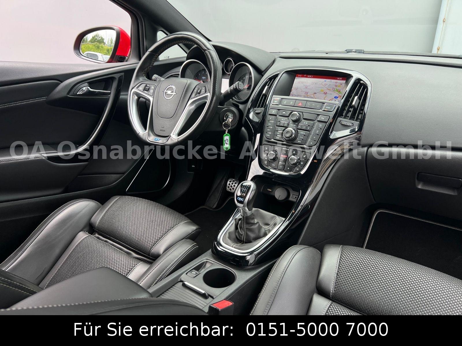 Opel Astra J GTC OPC 280PS SHZ Lenkradheiz.  Tempomat