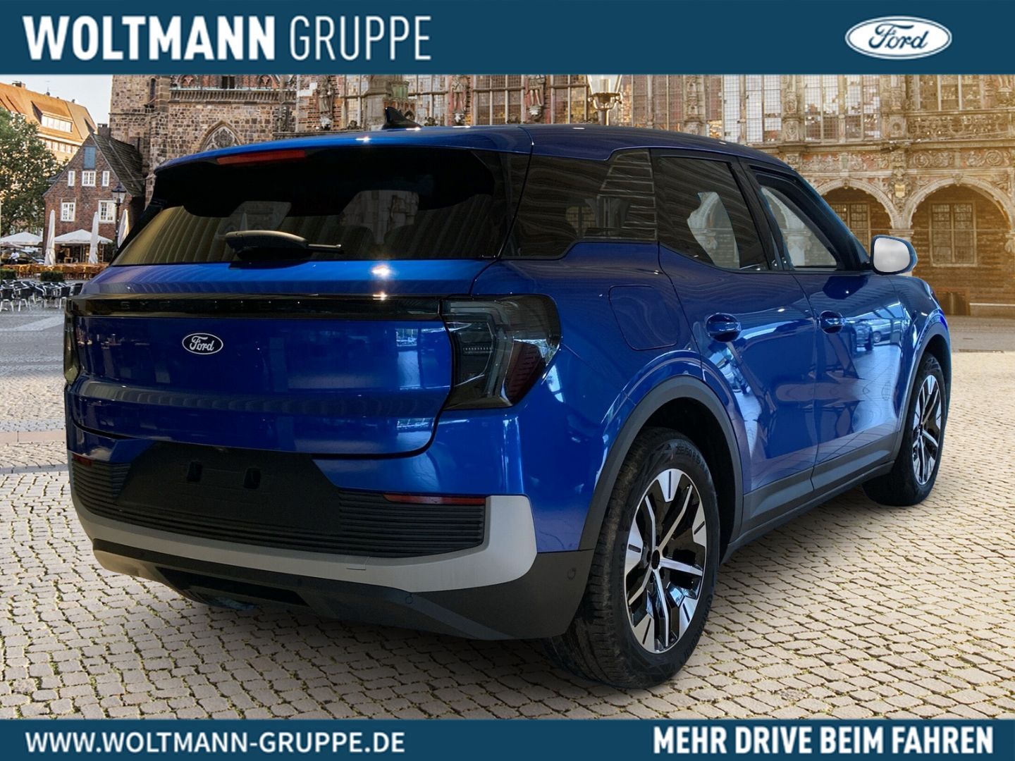 Fahrzeugabbildung Ford Explorer 77 kw Heckantrieb Reichweite 602 km, el