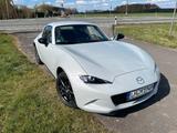 Mazda MX-5 RF 1.5 SKYACTIV-G 132 Exclusive-Line Ex... - Mazda: Weiß, Leder