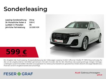 Audi Leasingangebot: Audi Q7 45 TDI S line Ext/Maxtri/Pano/HuD/Luft/Air/AH