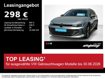 Volkswagen Leasingangebot: Volkswagen Passat Variant Business 1.5 eHybrid ACC+AHK+HUD+