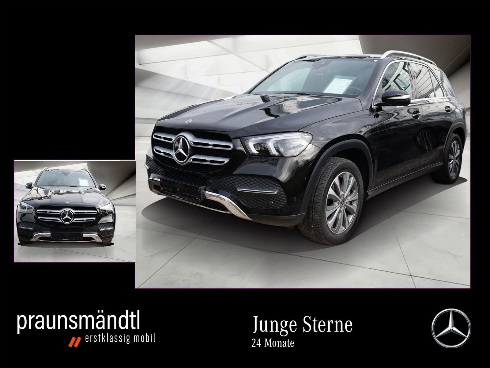 MERCEDES-BENZ GLE 300 d 4M Pano+AHK+360°+Multibeam+Wides+Leder