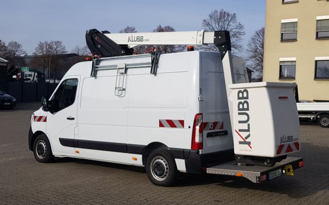 Renault Master mit Arbeitsbühnenaufbau KLUBB KL32