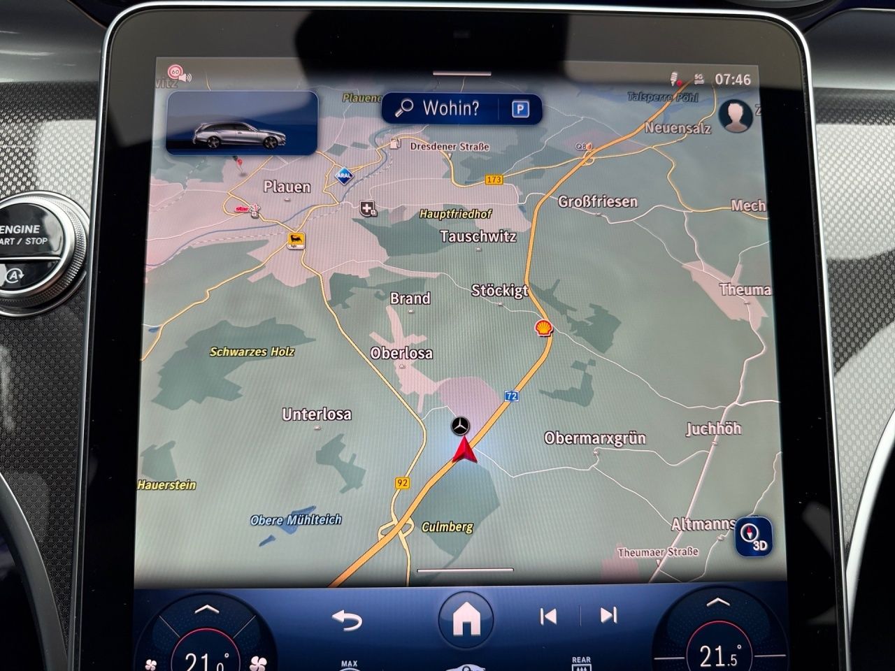 Fahrzeugabbildung Mercedes-Benz C 300 d T AMG+AHK+DISTRO+AMBIENTE+LED+CARPLAY+