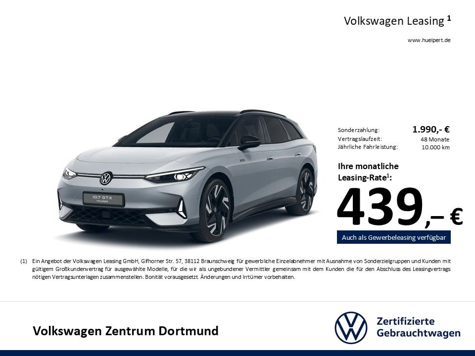 Volkswagen ID.7 Tourer GTX 4X4 WÄRMEPUMPE PANO AHK 360°CAM foto 5