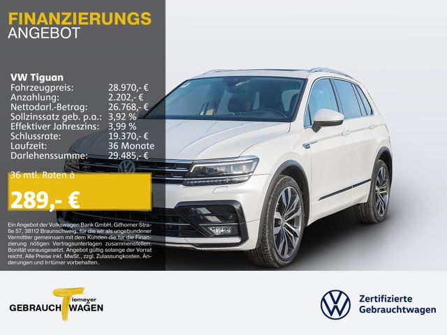 Volkswagen Tiguan 2.0 TDI DSG 4M R-LINE STDHZ PANO LM20 AHK