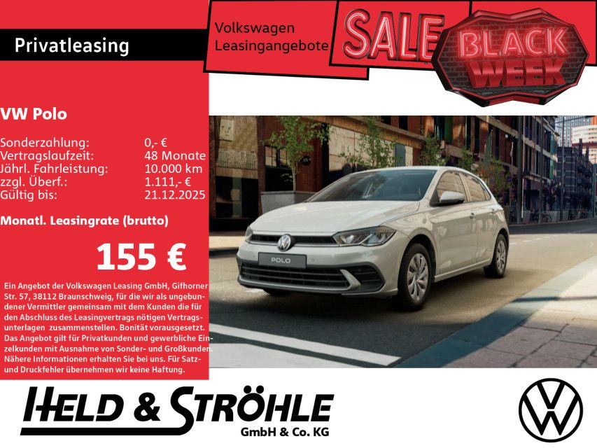 Volkswagen Polo Life 1.0 80 PS 5-Gang