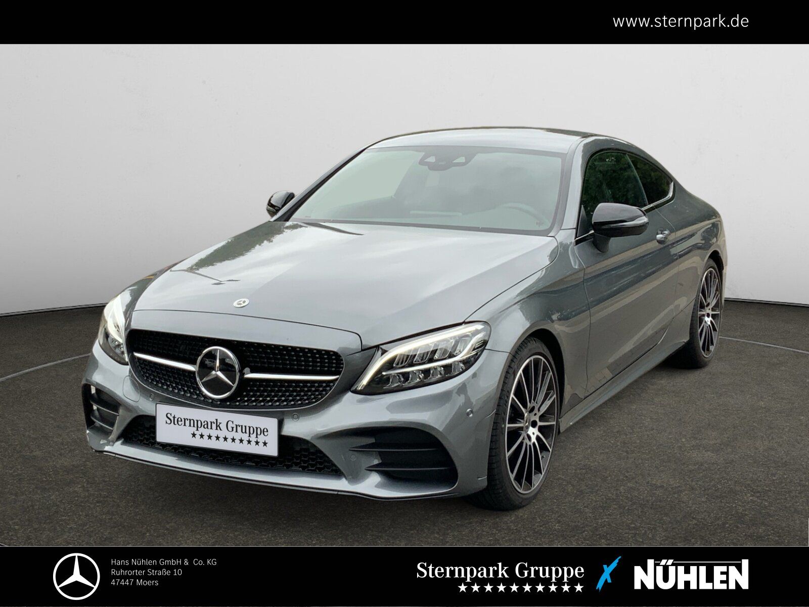 MERCEDES-BENZ C 180 Coupé AMG Line+Distronic+Digitales Cockpit