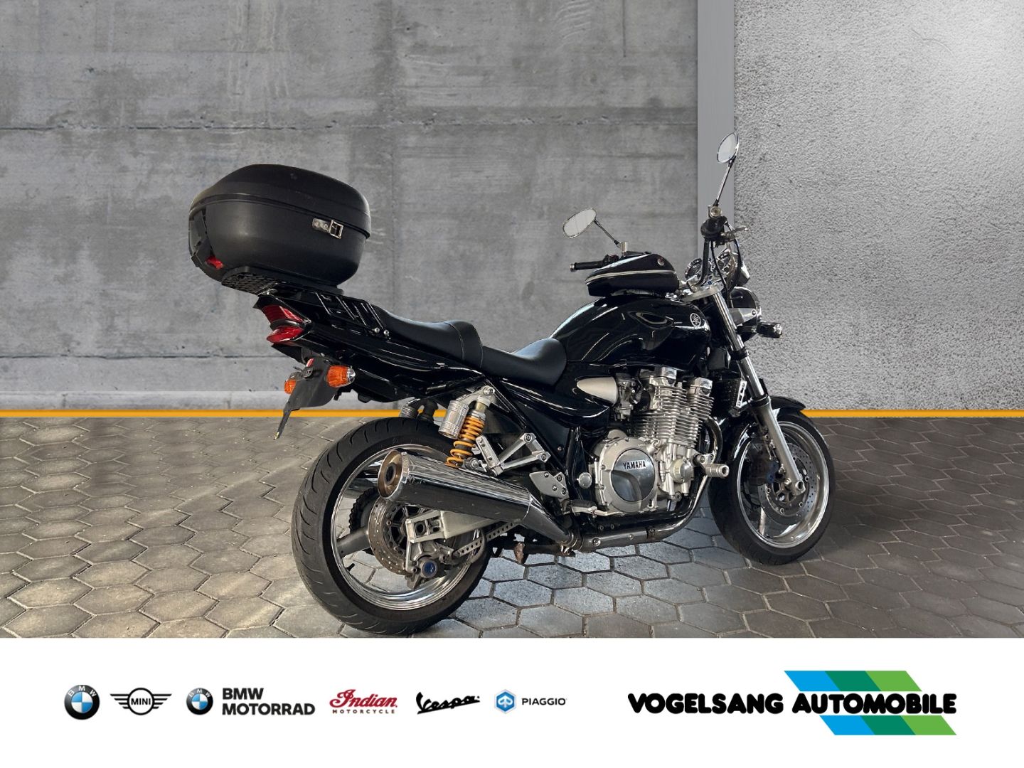 Fahrzeugabbildung Yamaha XJR 1300 Tankrucksack und Topcase inklusive