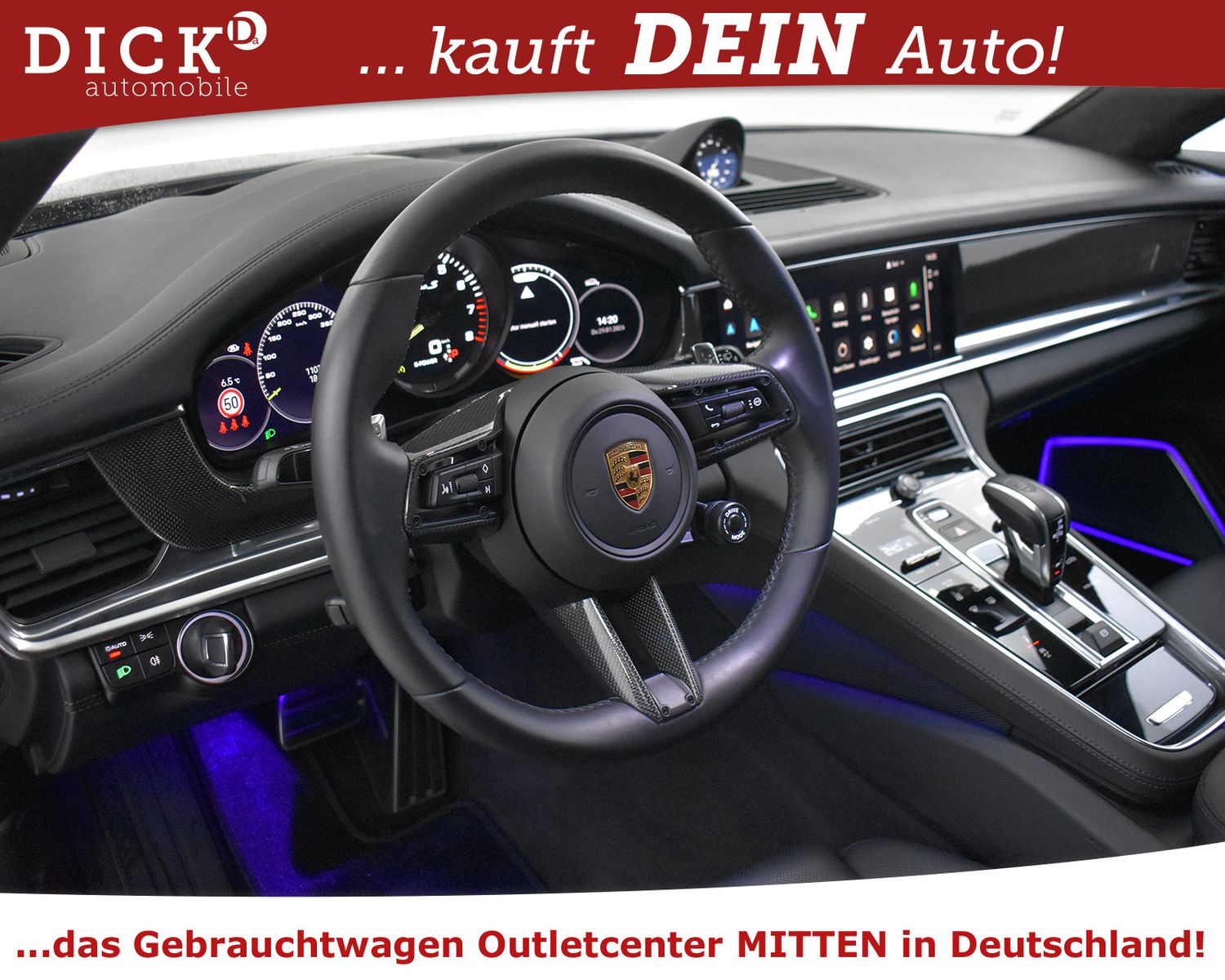 PORSCHE Panamera Turbo S  Sport Tu PANO+KERAMIK+360+VOLL - Image 10