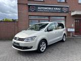 Volkswagen Sharan Match BMT TÜV NEU PDC NAVI SHZ TEMP AHK - VW Sharan Gebrauchtwagen in Düsseldorf