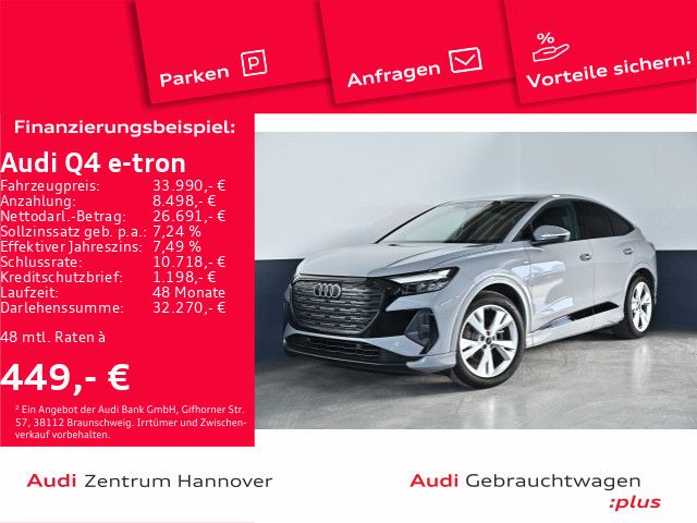 Audi Q4 e-tron Sportback 35 LED virtual DAB Navi Keyl