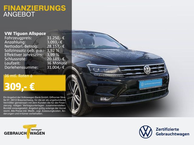 Volkswagen Tiguan Allspace 2.0 TDI 4M HIGHLINE LM19 AHK HEA