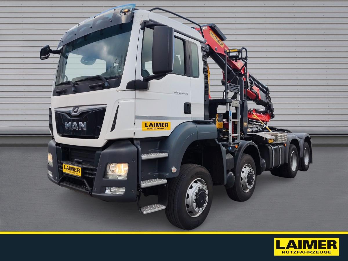 MAN TGS 35.400 8X6 BB Abrollkipper/Frontkran NEU