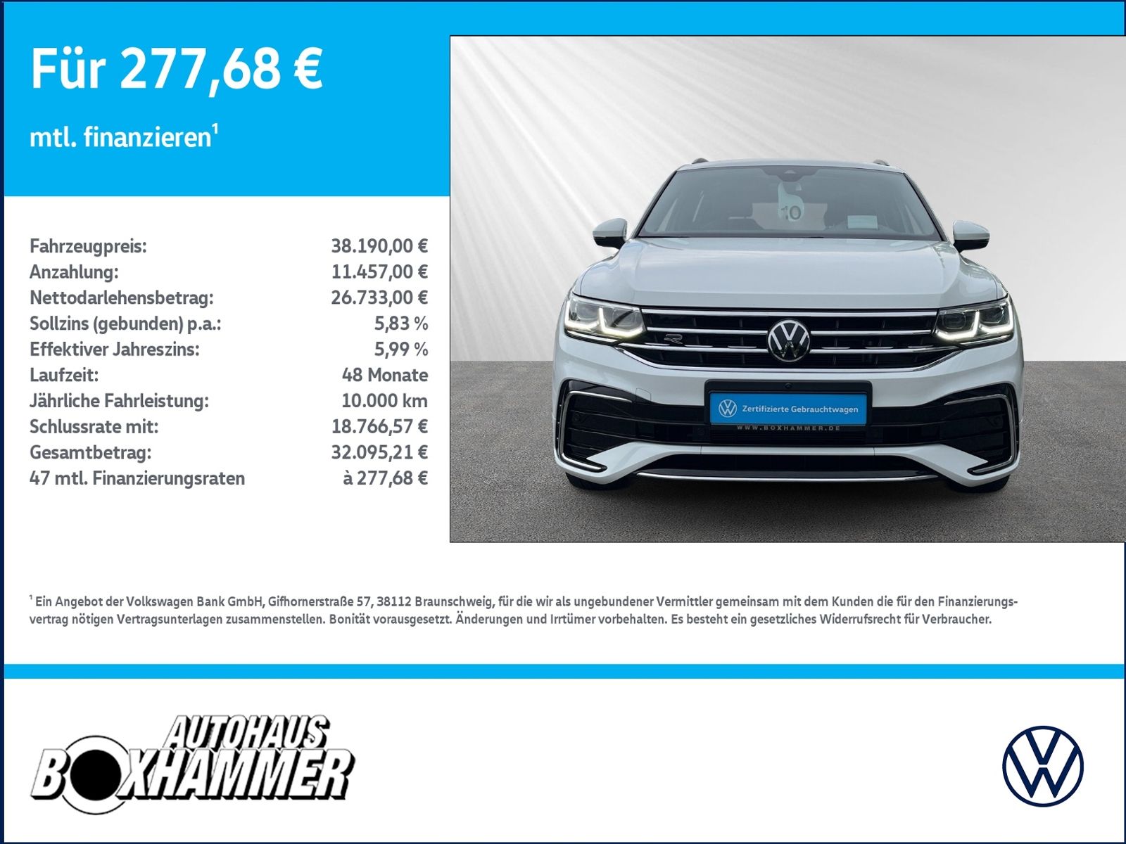 Volkswagen Tiguan 2,0 TSI DSG 4Motion R-Line PANO.DACH AHK foto 3