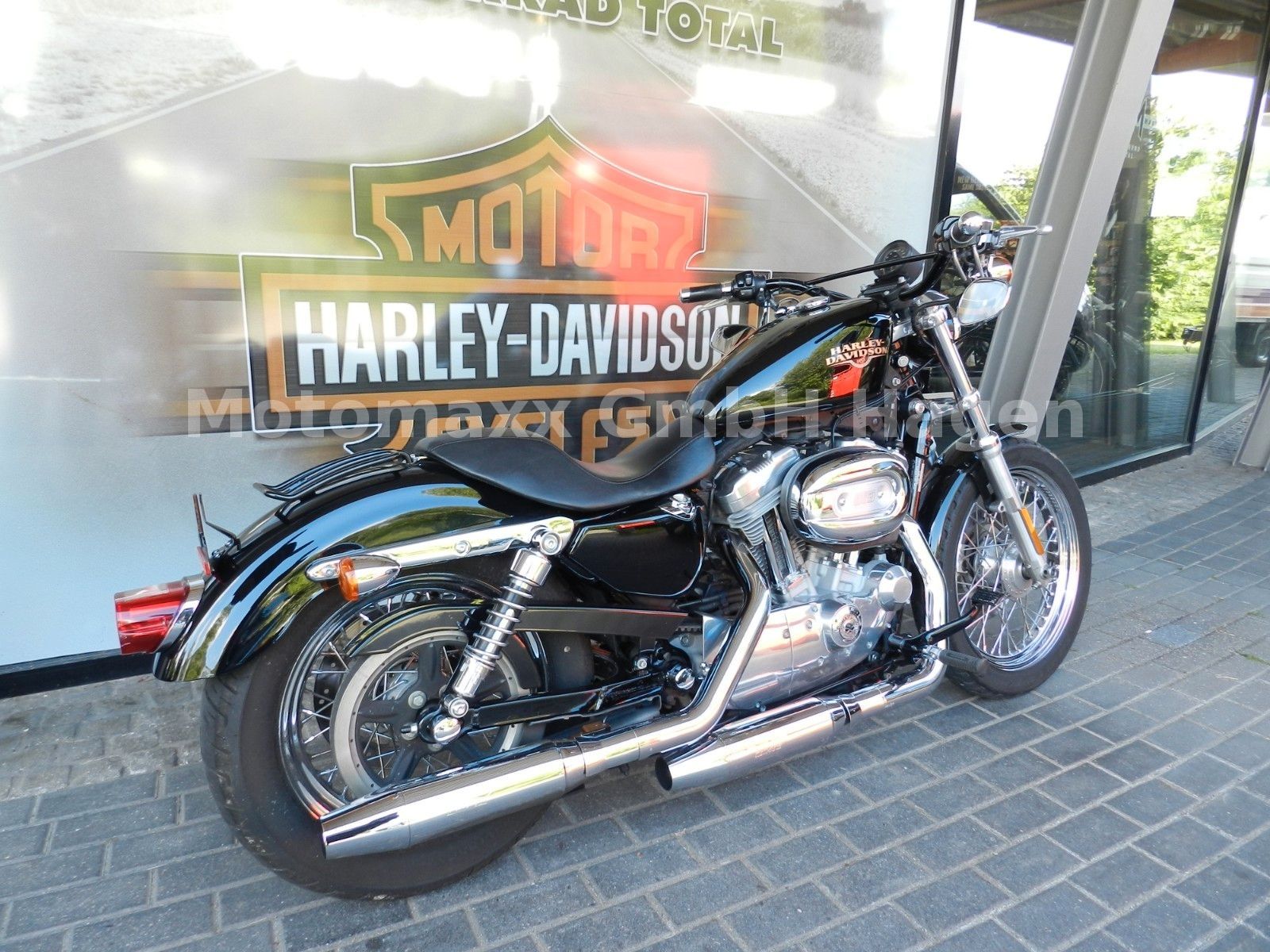 Fahrzeugabbildung Harley-Davidson Sportster 883 Low mit Kess-Tech etc.