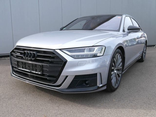 AUDI A8 55 TFSI Quattro S-Line B&amp;O/PANO/STHZ/H-UP/360
