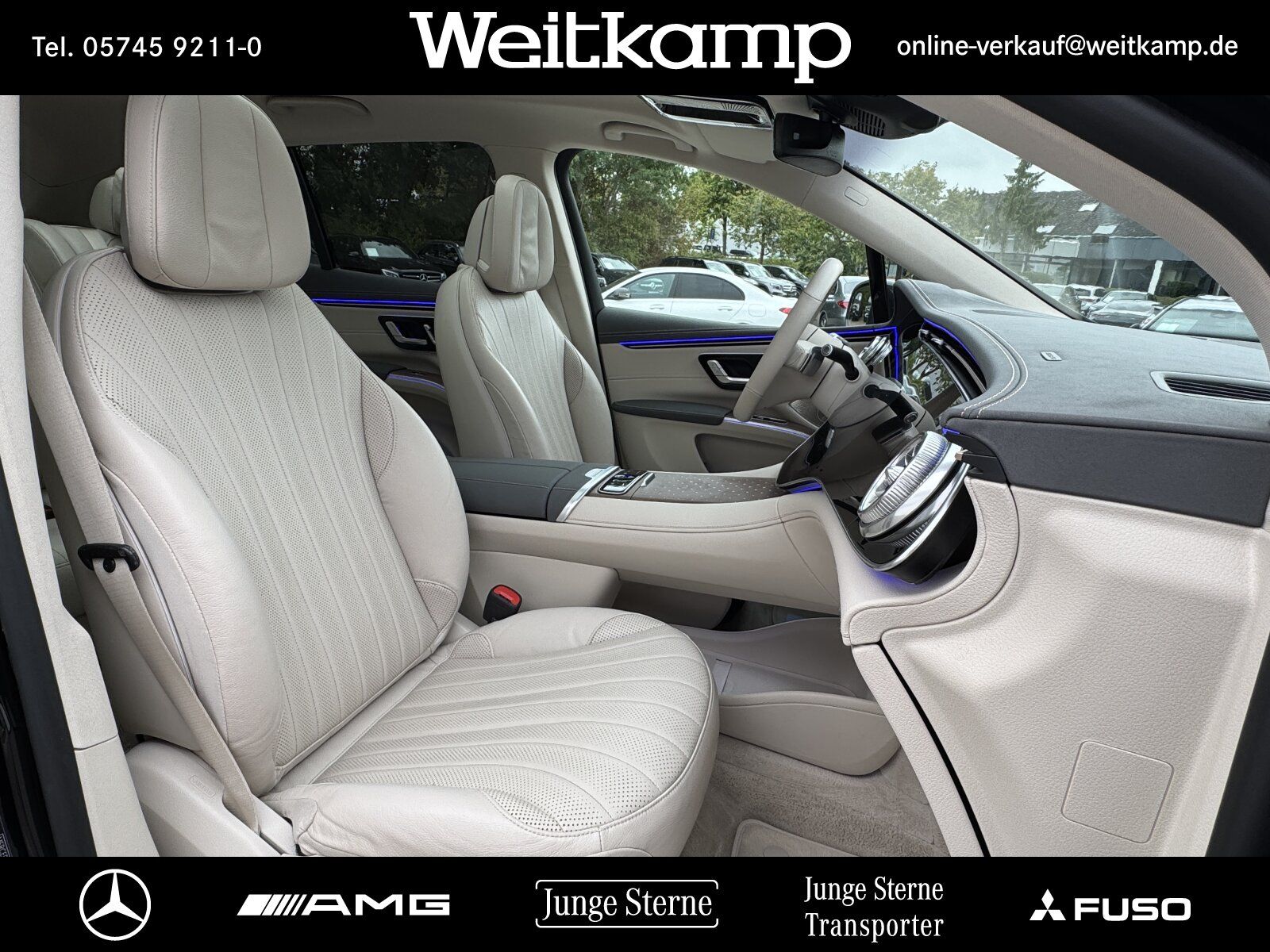 Mercedes-Benz EQS 450 4M SUV AMG HYPERSCREEN AIRMATIC 7-SITZ foto 4