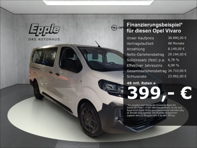 Opel Vivaro Kombi 9-Sitz I Navigation Kamera Klimaaut