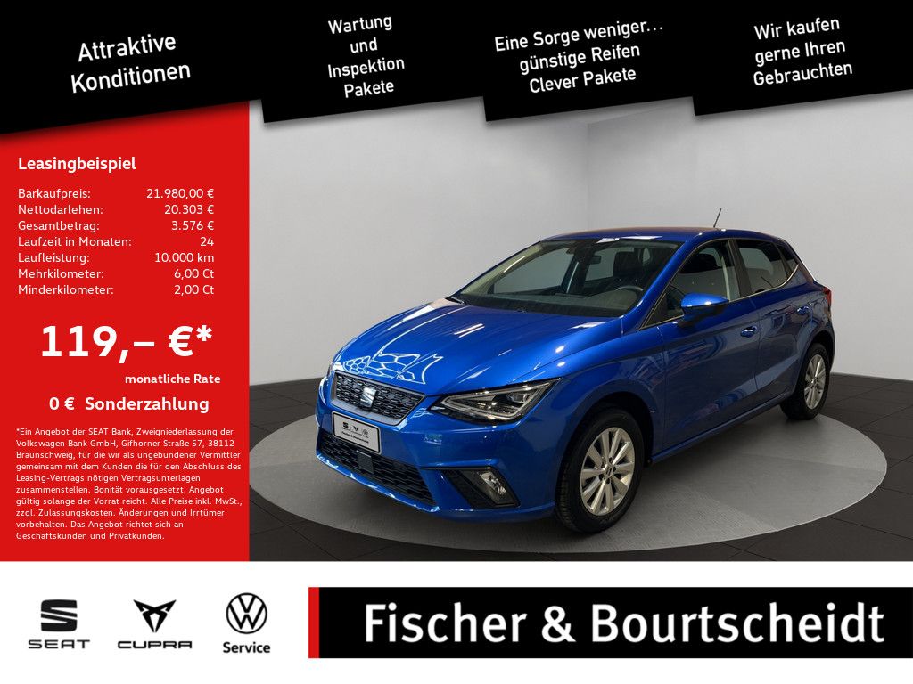 Seat Ibiza 1.0 TSI Style KAMERA NAVI ACC FACEL. LED