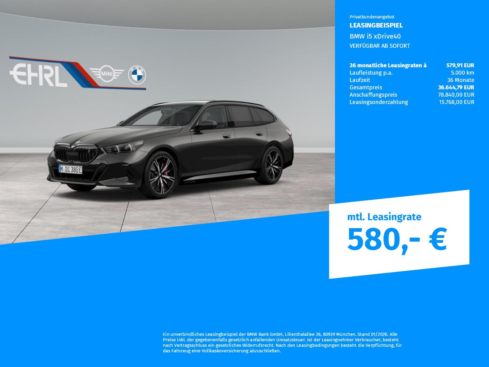 BMW i5 xDrive40 VERFÜGBAR AB SOFORT