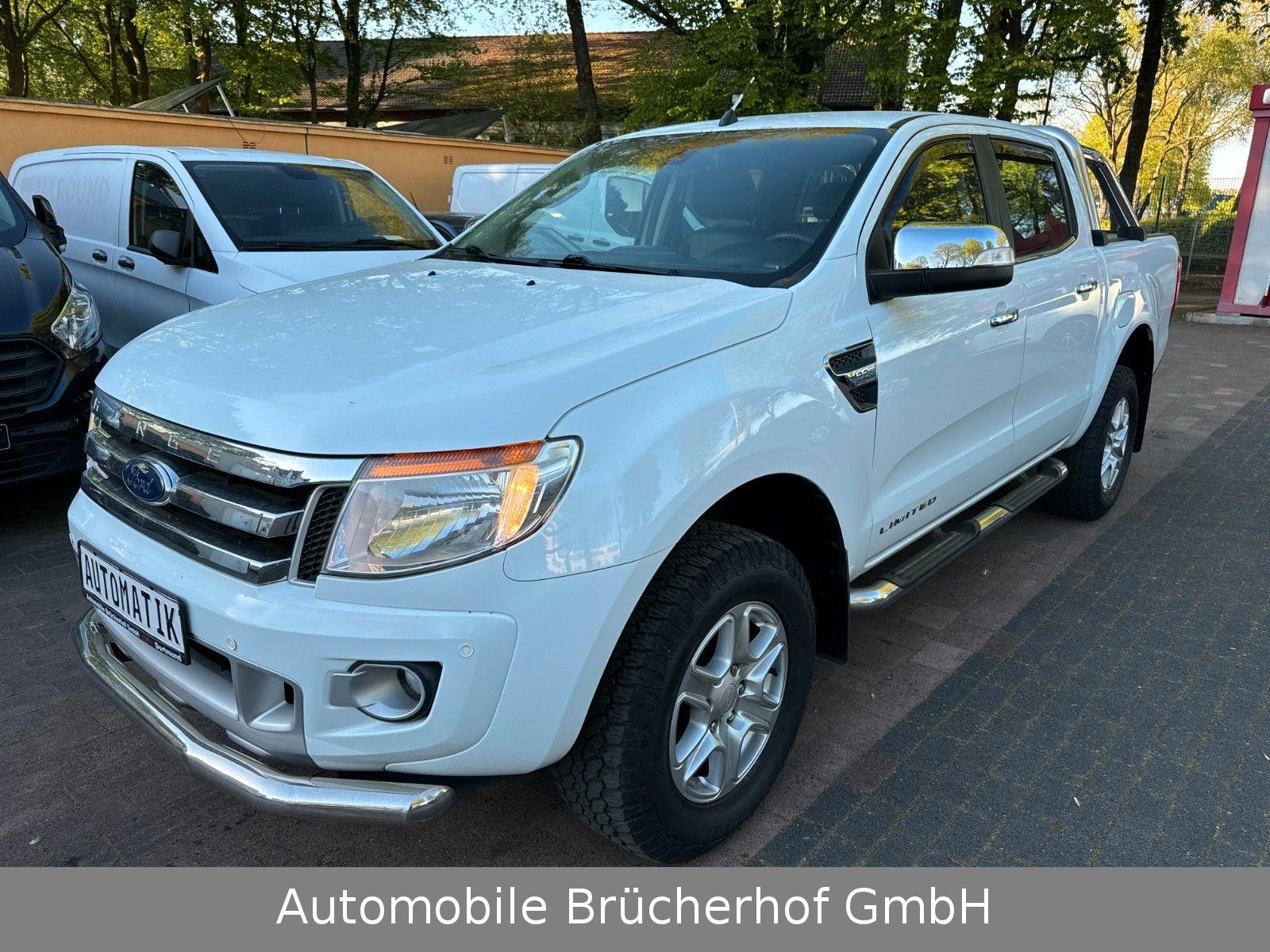 Ford Ranger Limited DoKa 4x4 Aut./Leder/1.Hand/MwSt.!