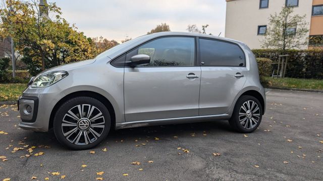 Volkswagen VW up ,75 PS,metallic-grau, 17 Zoll, SR&WR...