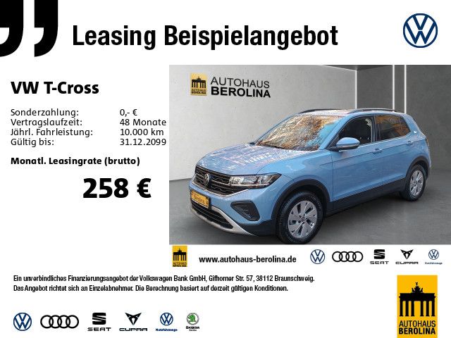 T-Cross 1.0 TSI Life DSG *ACC*R-CAM*App-Connect*