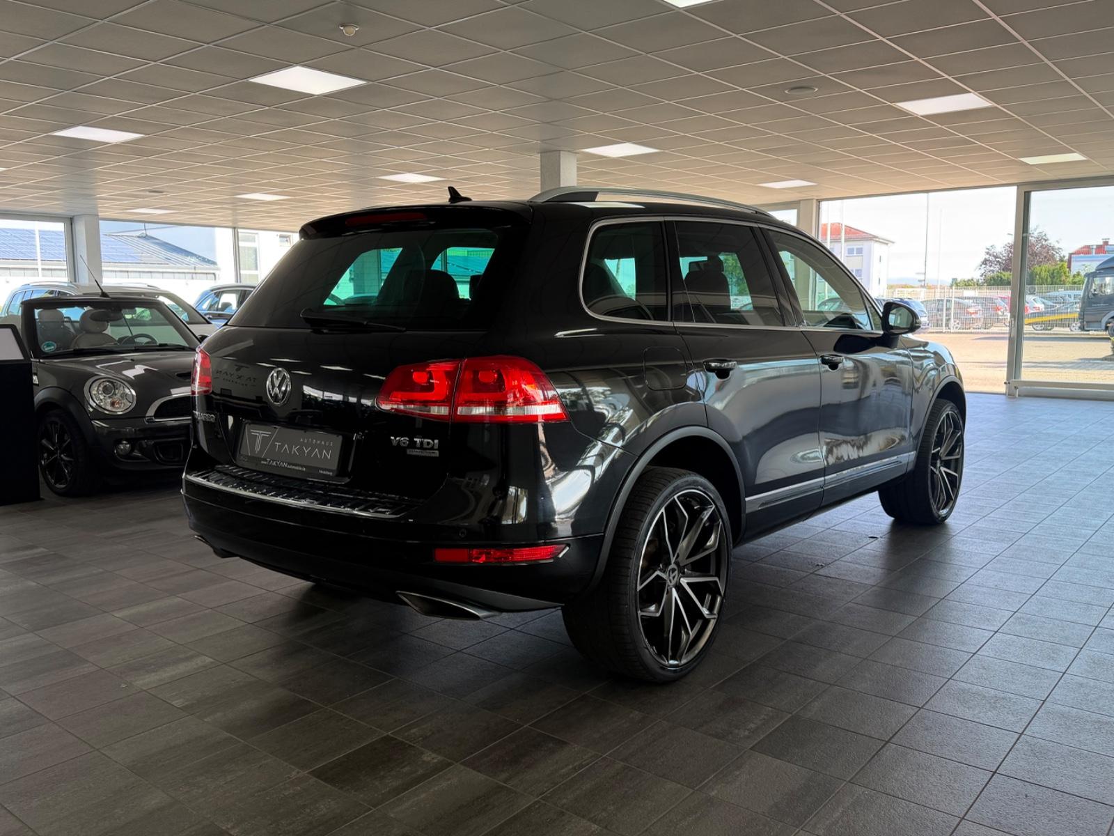 VOLKSWAGEN TOUAREG V6 TDI 3.0 204ch 4MOTION - CUIR - GPS RNS 850 - XÉNON - SIÈGES CHAUFFANTS - ATTELAGE 3,5T