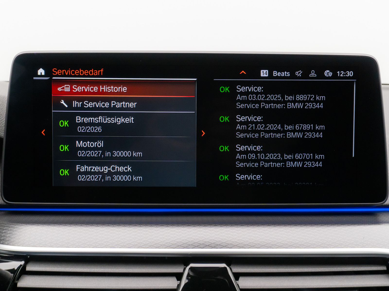 Fahrzeugabbildung BMW 540i xD M Sport 360°Memory DAB AHK Belüftung H/K