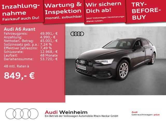 Audi A6 Avant 40 TDI advanced Black-Paket Matrix-LED