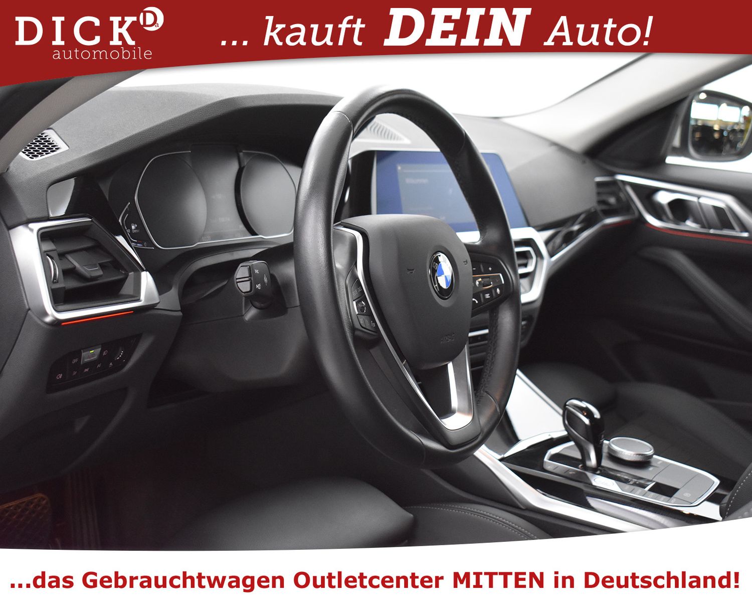 BMW 420d Aut. Gran Coupé M SPORTF+LEDER+NAVI PLUS+18 - Image 11
